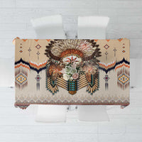 Native American Tablecloth Buffalo Skull - Wonder Print Shop