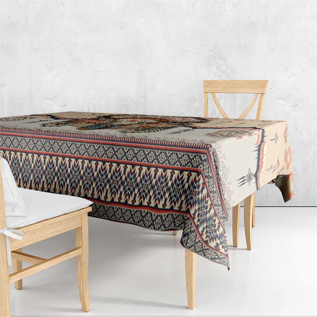 Native American Tablecloth Buffalo Skull - Wonder Print Shop