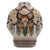 Native American Zip Hoodie Buffalo Skull - Wonder Print Shop