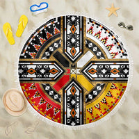 Four Directions Native American Beach Blanket - Wonder Print Shop
