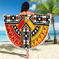 Four Directions Native American Beach Blanket - Wonder Print Shop