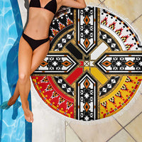 Four Directions Native American Beach Blanket - Wonder Print Shop