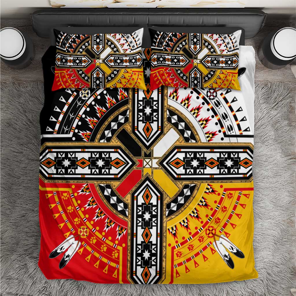 Four Directions Native American Bedding Set - Wonder Print Shop