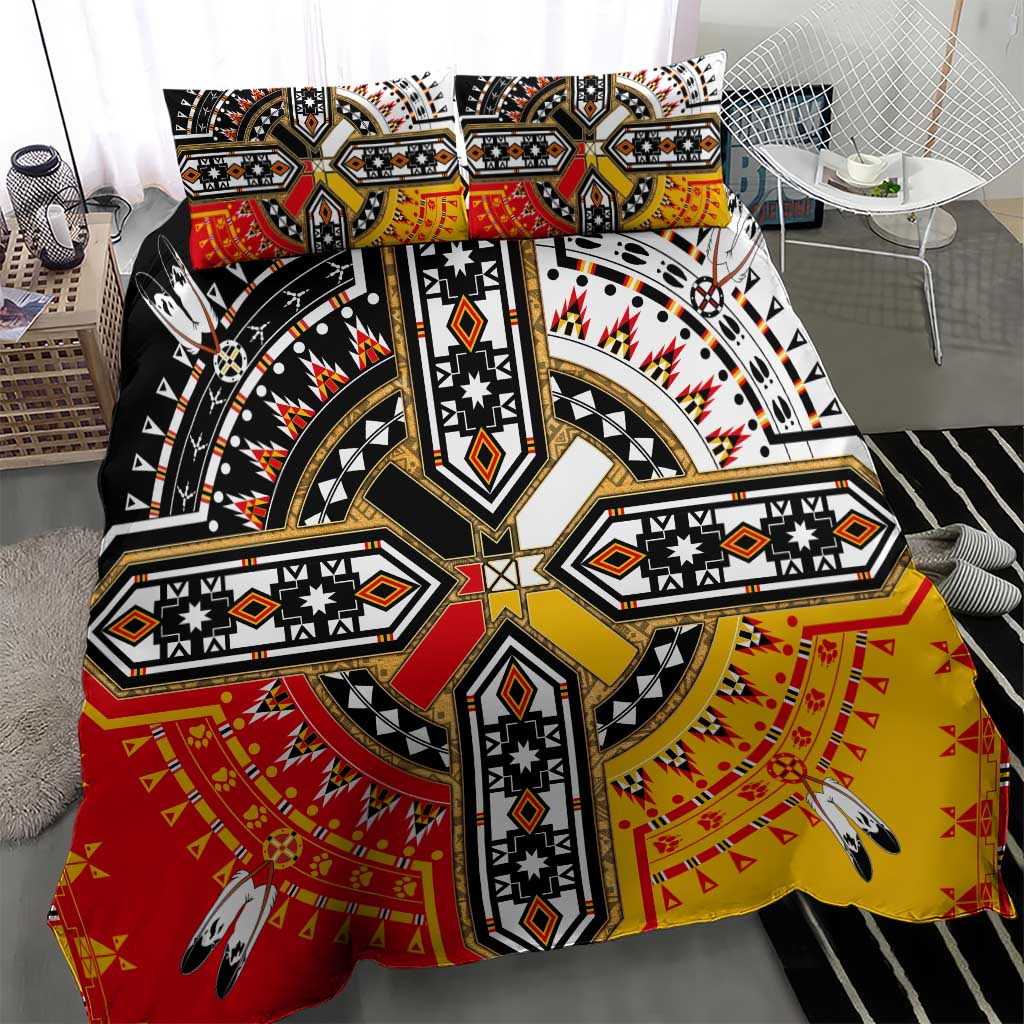Four Directions Native American Bedding Set - Wonder Print Shop