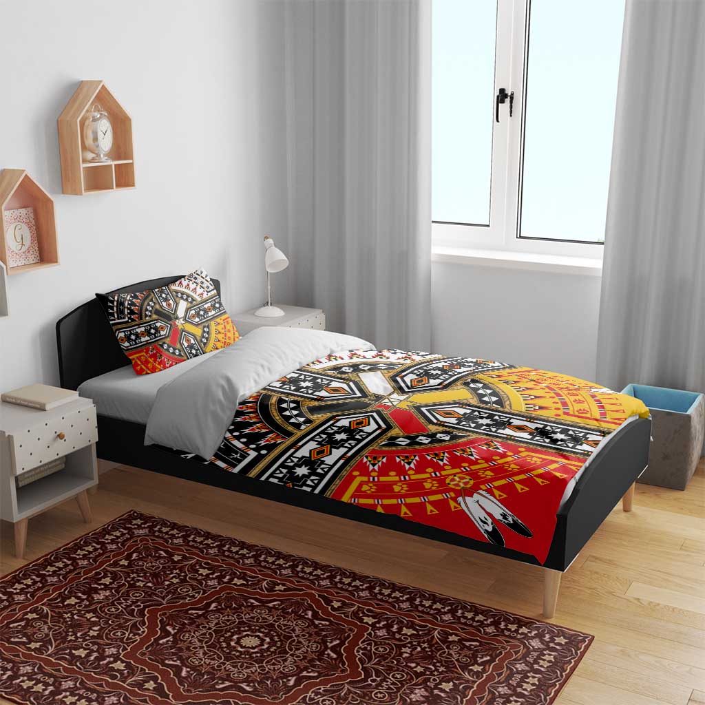 Four Directions Native American Bedding Set - Wonder Print Shop