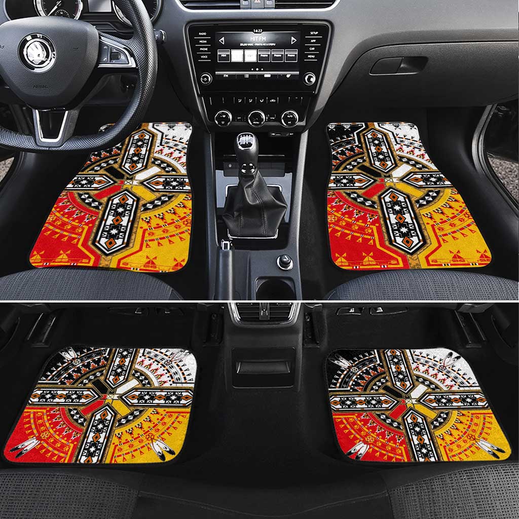 Four Directions Native American Car Mats - Wonder Print Shop