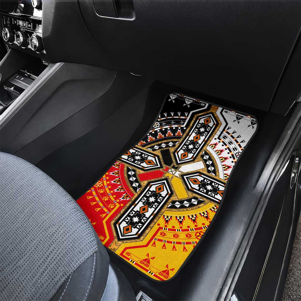 Four Directions Native American Car Mats - Wonder Print Shop