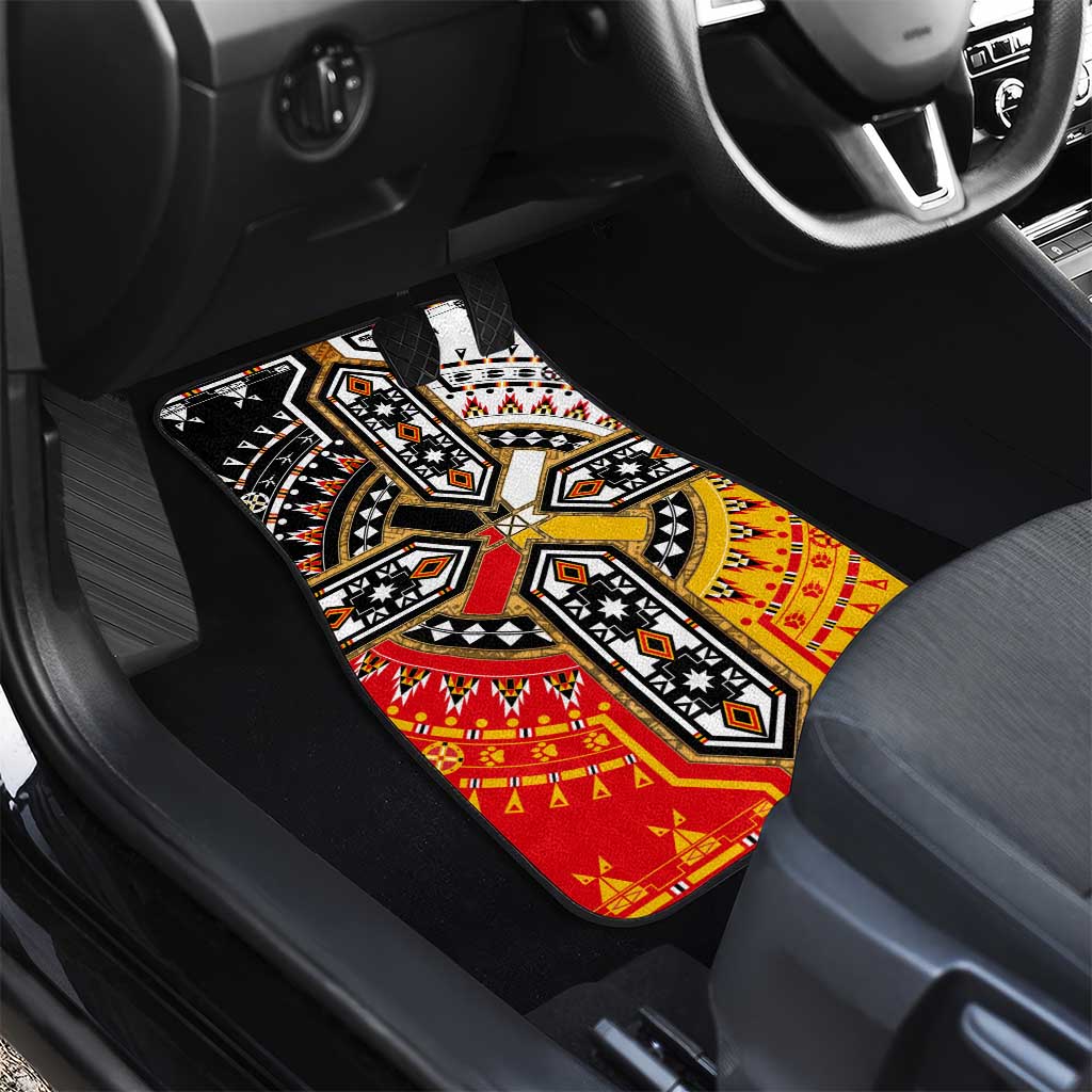 Four Directions Native American Car Mats - Wonder Print Shop