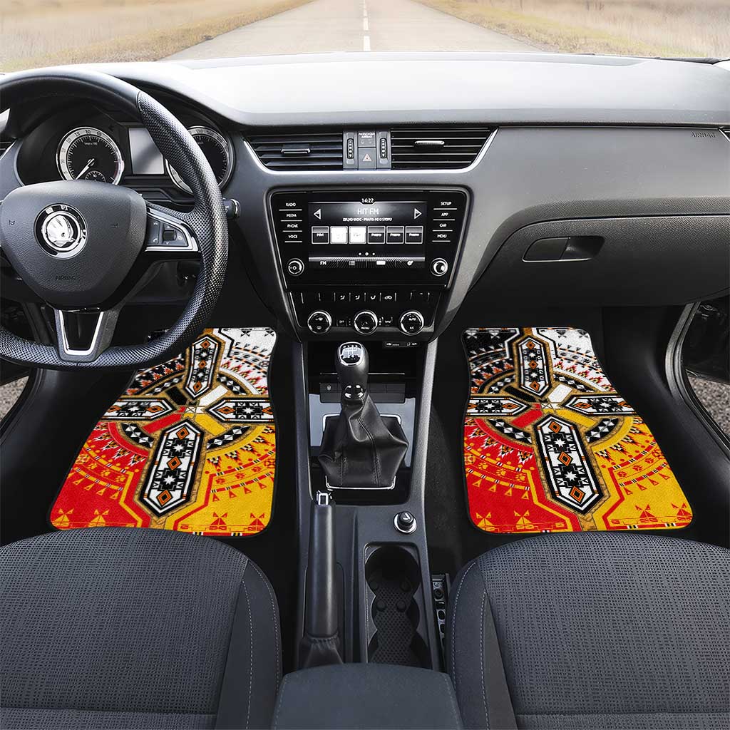 Four Directions Native American Car Mats - Wonder Print Shop