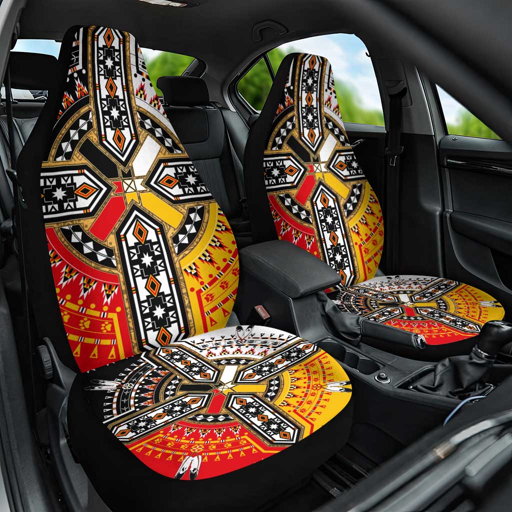 Four Directions Native American Car Seat Cover - Wonder Print Shop