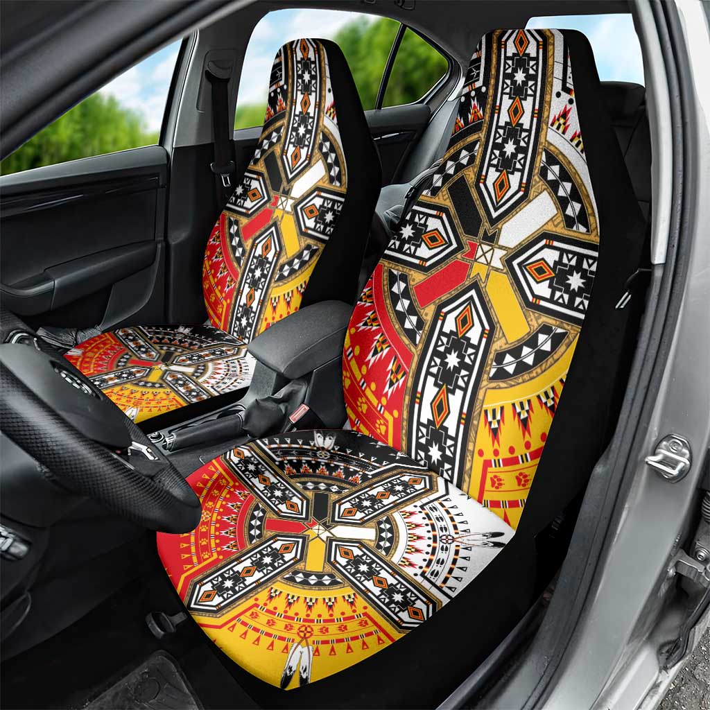 Four Directions Native American Car Seat Cover - Wonder Print Shop