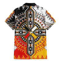 Four Directions Native American Family Matching Mermaid Dress and Hawaiian Shirt - Wonder Print Shop