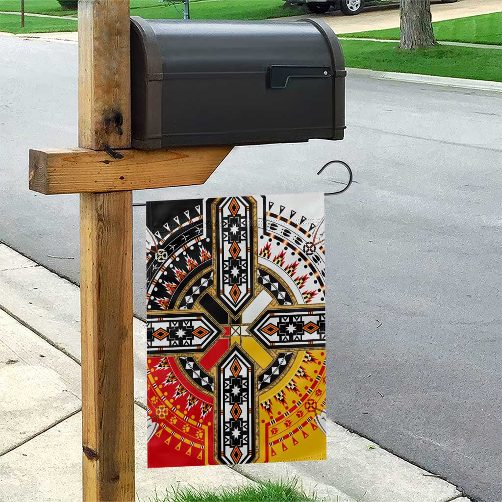 Four Directions Native American Garden Flag - Wonder Print Shop