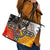 Four Directions Native American Leather Tote Bag - Wonder Print Shop