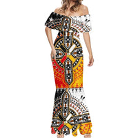 Four Directions Native American Mermaid Dress - Wonder Print Shop