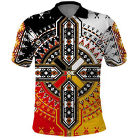 Four Directions Native American Polo Shirt - Wonder Print Shop