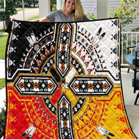 Four Directions Native American Quilt - Wonder Print Shop