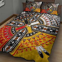 Four Directions Native American Quilt Bed Set - Wonder Print Shop