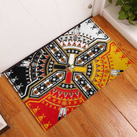 Four Directions Native American Rubber Doormat - Wonder Print Shop