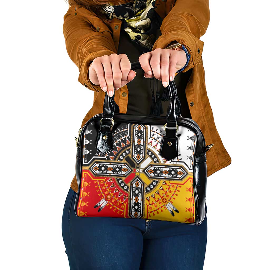 Four Directions Native American Shoulder Handbag