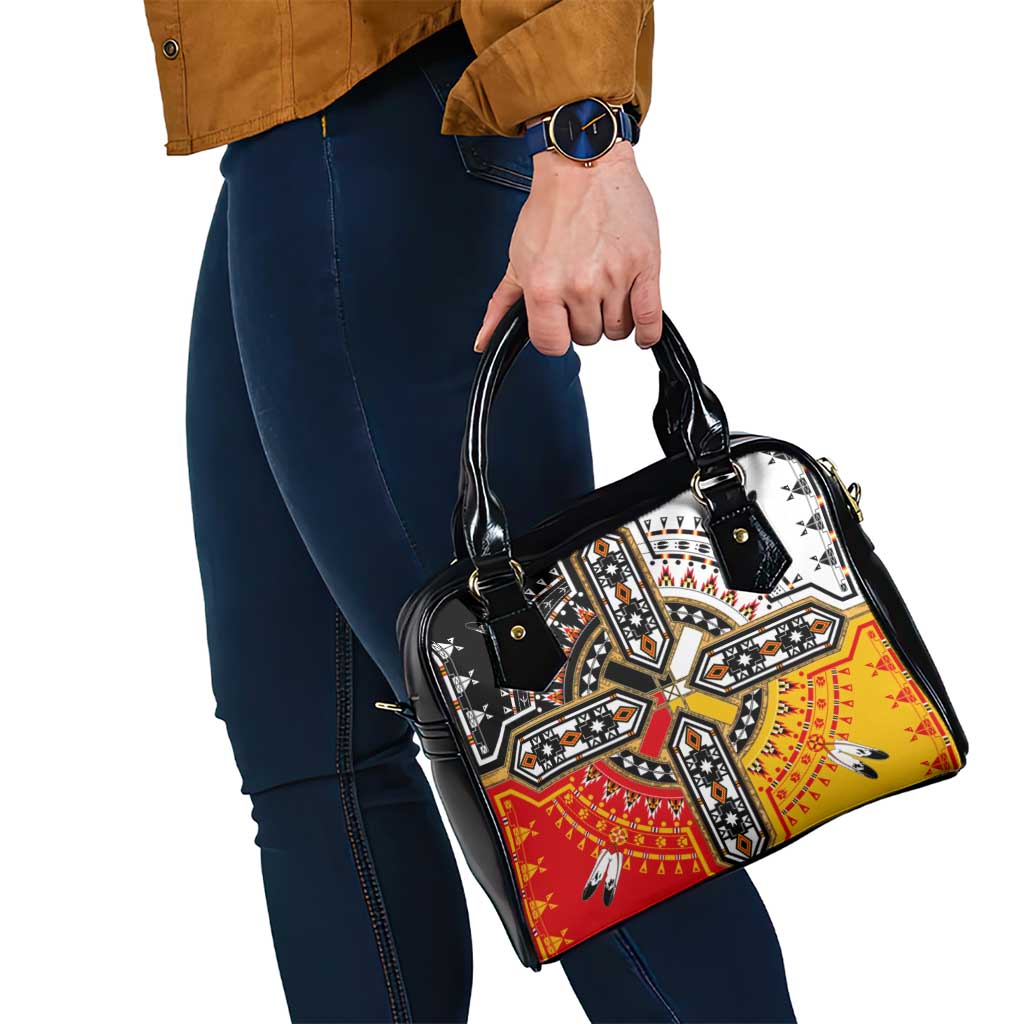 Four Directions Native American Shoulder Handbag