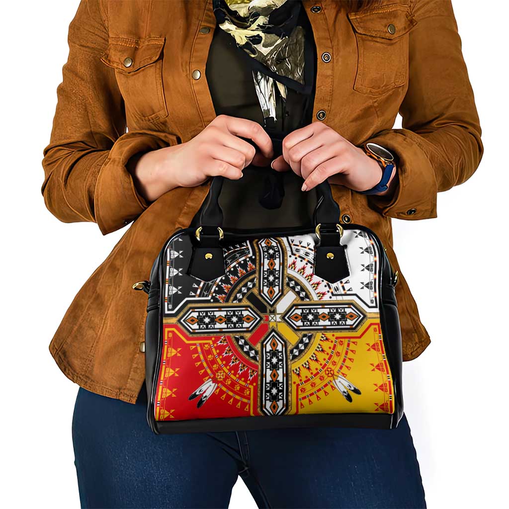 Four Directions Native American Shoulder Handbag