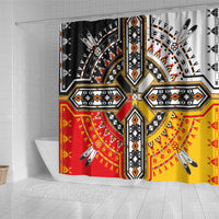 Four Directions Native American Shower Curtain