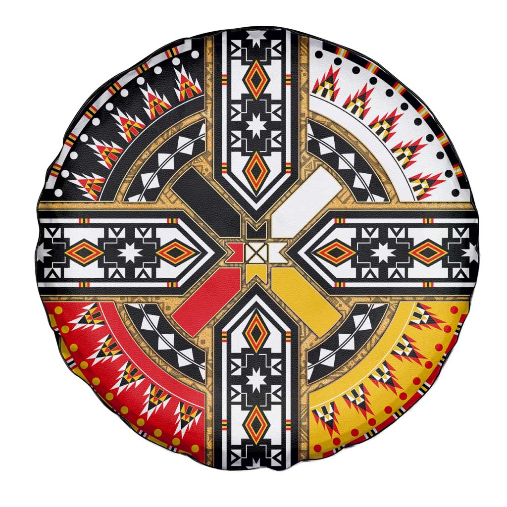 Four Directions Native American Spare Tire Cover - Wonder Print Shop
