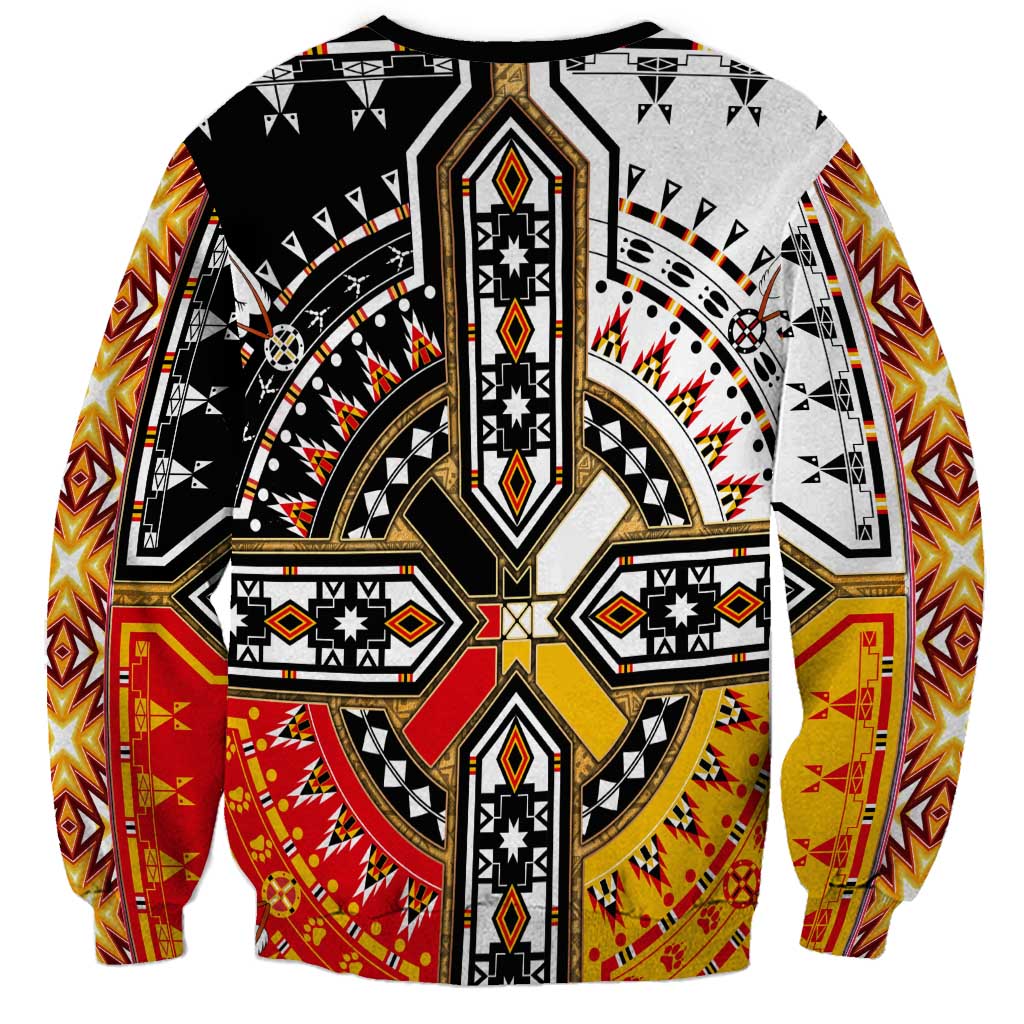 Four Directions Native American Sweatshirt - Wonder Print Shop