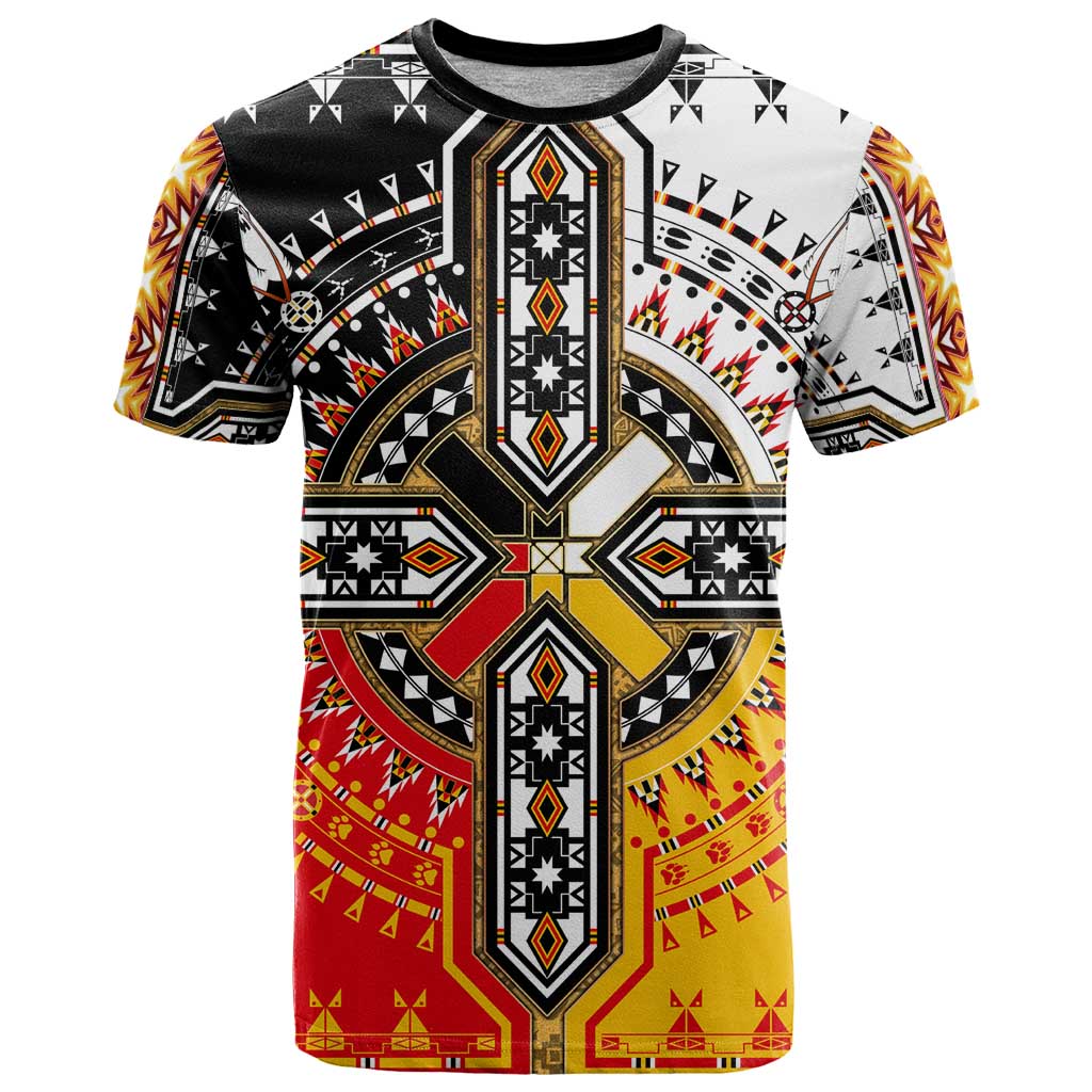 Four Directions Native American T Shirt - Wonder Print Shop