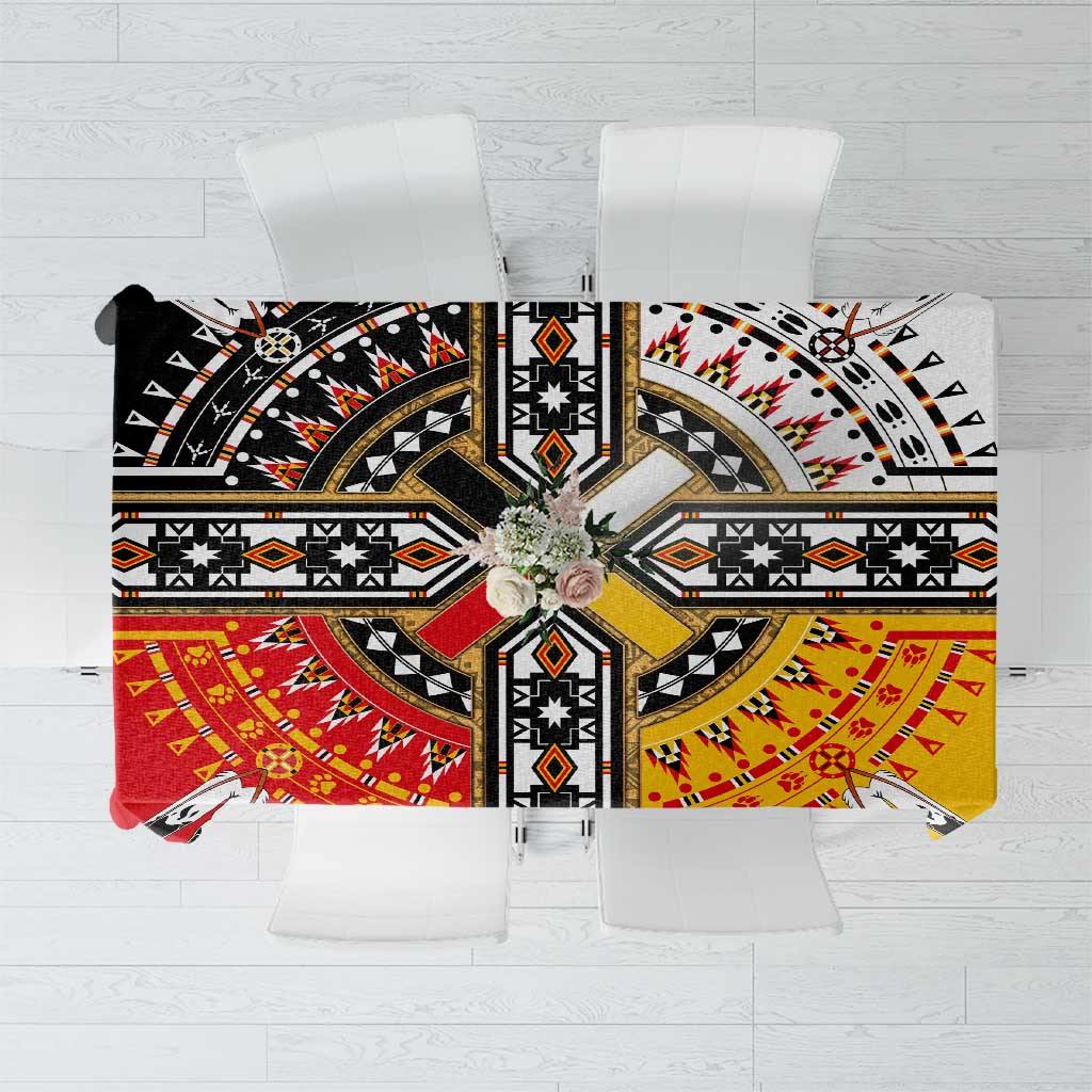 Four Directions Native American Tablecloth - Wonder Print Shop