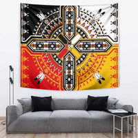 Four Directions Native American Tapestry - Wonder Print Shop