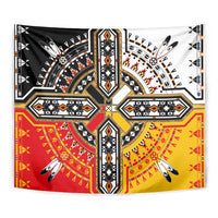 Four Directions Native American Tapestry - Wonder Print Shop