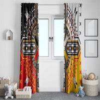 Four Directions Native American Window Curtain - Wonder Print Shop