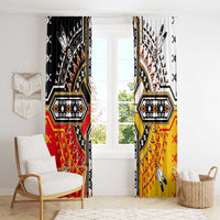 Four Directions Native American Window Curtain - Wonder Print Shop