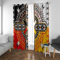 Four Directions Native American Window Curtain - Wonder Print Shop