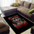 Red Tails Tuskegee Airmen Area Rug Soaring to Shape History - Fighter Plane Patriotic Tribute - Wonder Print Shop