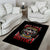 Red Tails Tuskegee Airmen Area Rug Soaring to Shape History - Fighter Plane Patriotic Tribute - Wonder Print Shop