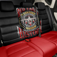 Red Tails Tuskegee Airmen Back Car Seat Cover Soaring to Shape History - Fighter Plane Patriotic Tribute - Wonder Print Shop
