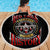 Red Tails Tuskegee Airmen Beach Blanket Soaring to Shape History - Fighter Plane Patriotic Tribute - Wonder Print Shop
