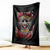 Red Tails Tuskegee Airmen Blanket Soaring to Shape History - Fighter Plane Patriotic Tribute - Wonder Print Shop