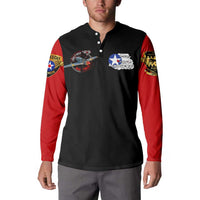 Red Tails Tuskegee Airmen Button Sweatshirt Soaring to Shape History - Fighter Plane Patriotic Tribute - Wonder Print Shop