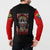 Red Tails Tuskegee Airmen Button Sweatshirt Soaring to Shape History - Fighter Plane Patriotic Tribute - Wonder Print Shop