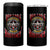 Red Tails Tuskegee Airmen 4 in 1 Can Cooler Tumbler Soaring to Shape History - Fighter Plane Patriotic Tribute - Wonder Print Shop