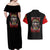 Red Tails Tuskegee Airmen Couples Matching Off Shoulder Maxi Dress and Hawaiian Shirt Soaring to Shape History - Fighter Plane Patriotic Tribute - Wonder Print Shop