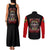 Red Tails Tuskegee Airmen Couples Matching Tank Maxi Dress and Long Sleeve Button Shirt Soaring to Shape History - Fighter Plane Patriotic Tribute - Wonder Print Shop