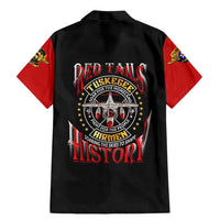 Red Tails Tuskegee Airmen Family Matching Mermaid Dress and Hawaiian Shirt Soaring to Shape History - Fighter Plane Patriotic Tribute - Wonder Print Shop