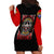Red Tails Tuskegee Airmen Hoodie Dress Soaring to Shape History - Fighter Plane Patriotic Tribute - Wonder Print Shop