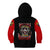 Red Tails Tuskegee Airmen Kid Hoodie Soaring to Shape History - Fighter Plane Patriotic Tribute - Wonder Print Shop