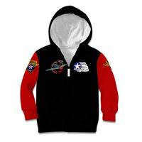Red Tails Tuskegee Airmen Kid Hoodie Soaring to Shape History - Fighter Plane Patriotic Tribute - Wonder Print Shop